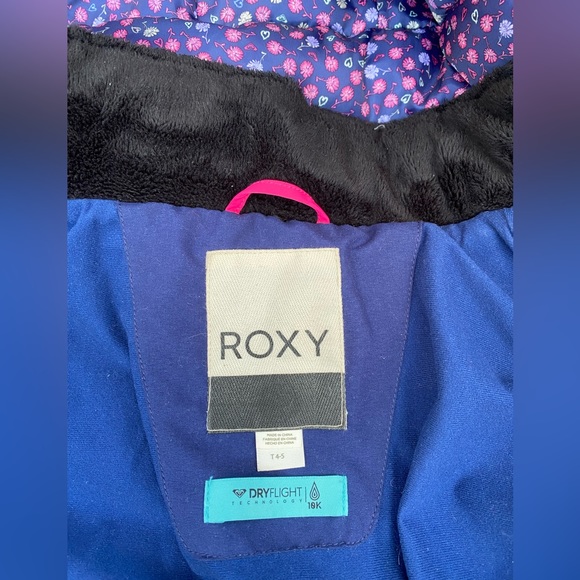 Roxy, Pink Technical Snow jacket and bibs set, 4/5 - Picture 2 of 8